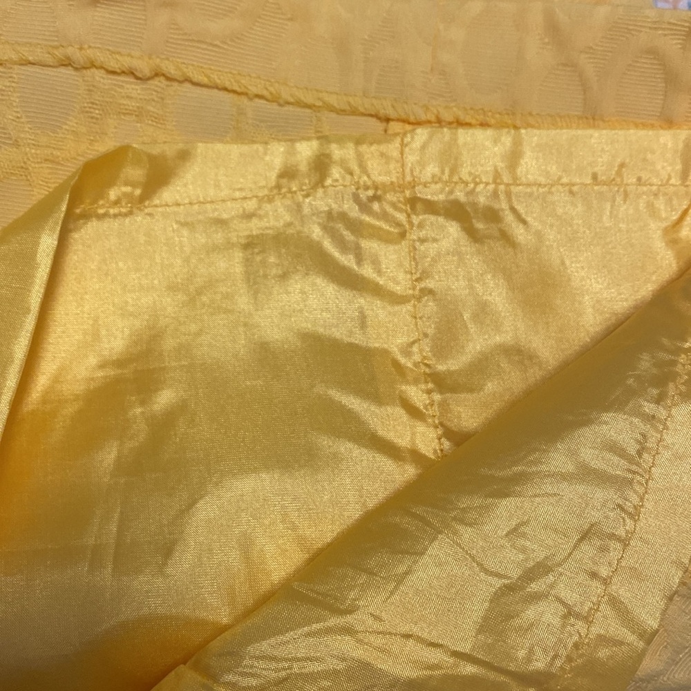 Dressbarn Yellow Petite Dress with Bow Detail and Cap Sleeves - Picture 8 of 11